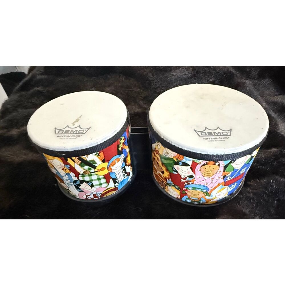 Remo Rhythm Club Bongos Children Around the World Percussion Instrument